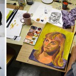 portret tekenen en schilderen Breda